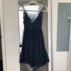 Free People Adella Lace Dress